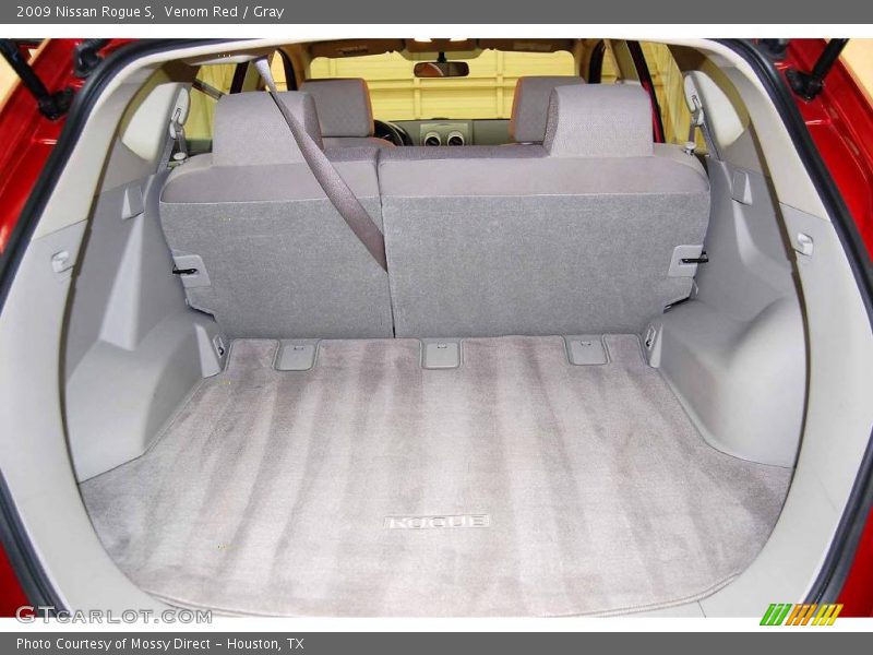 Venom Red / Gray 2009 Nissan Rogue S