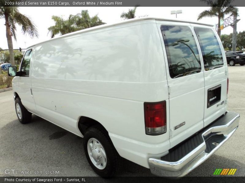 Oxford White / Medium Flint 2009 Ford E Series Van E150 Cargo