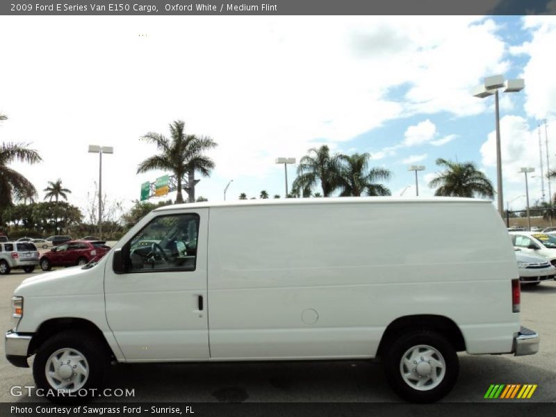 Oxford White / Medium Flint 2009 Ford E Series Van E150 Cargo