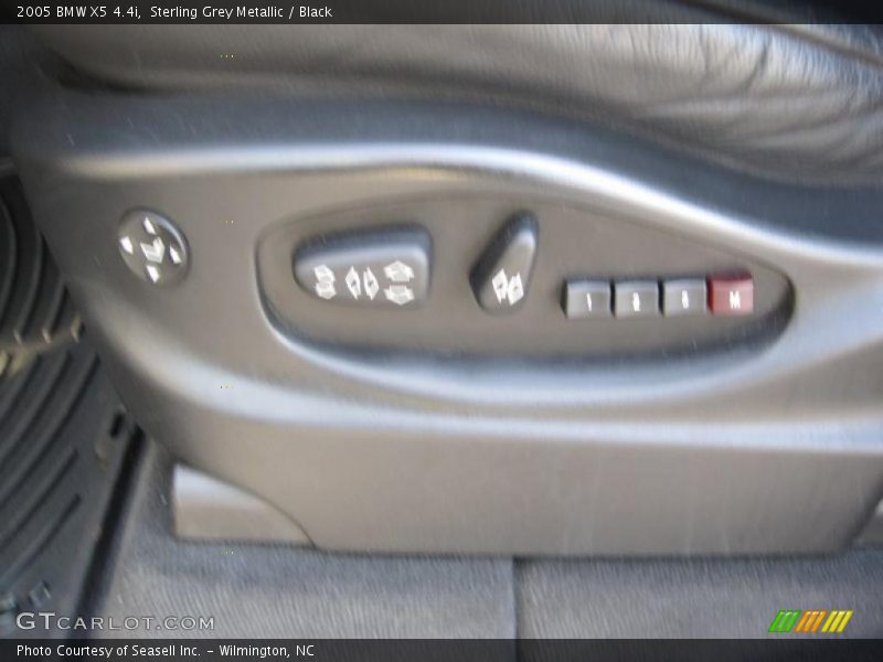 Sterling Grey Metallic / Black 2005 BMW X5 4.4i