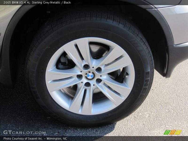 Sterling Grey Metallic / Black 2005 BMW X5 4.4i
