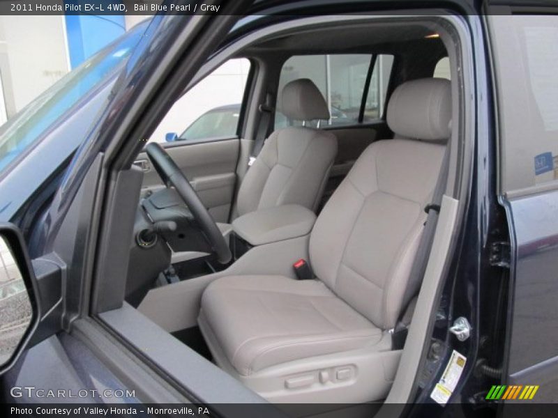  2011 Pilot EX-L 4WD Gray Interior