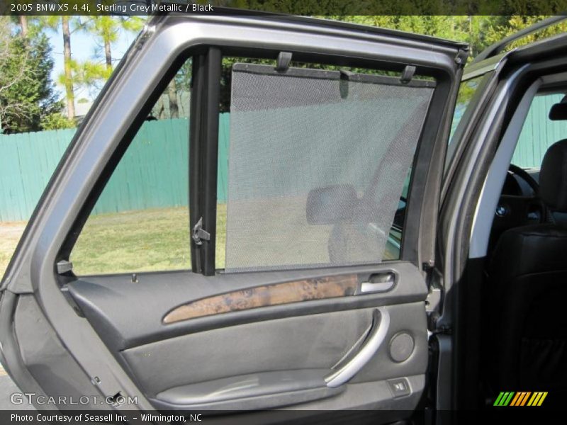 Sterling Grey Metallic / Black 2005 BMW X5 4.4i