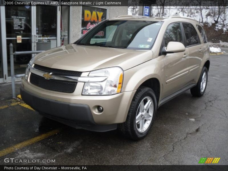 Sandstone Metallic / Light Cashmere 2006 Chevrolet Equinox LT AWD