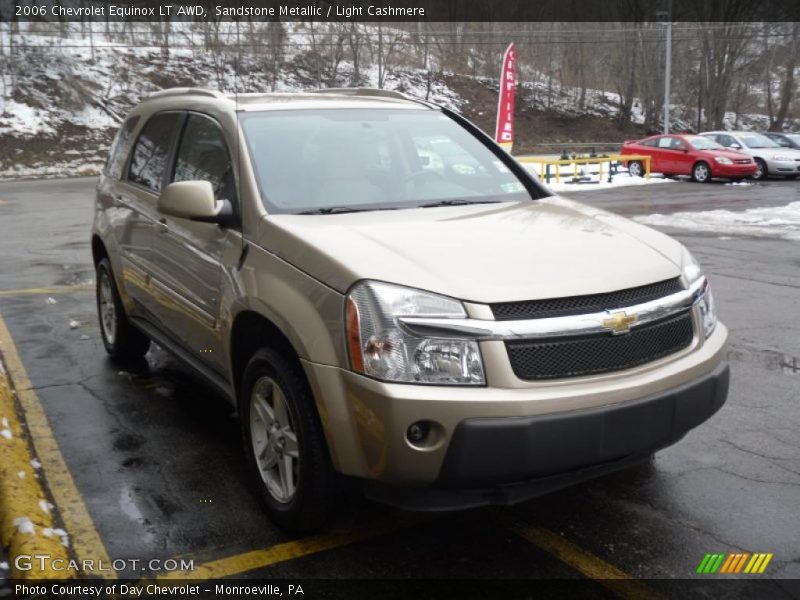 Sandstone Metallic / Light Cashmere 2006 Chevrolet Equinox LT AWD