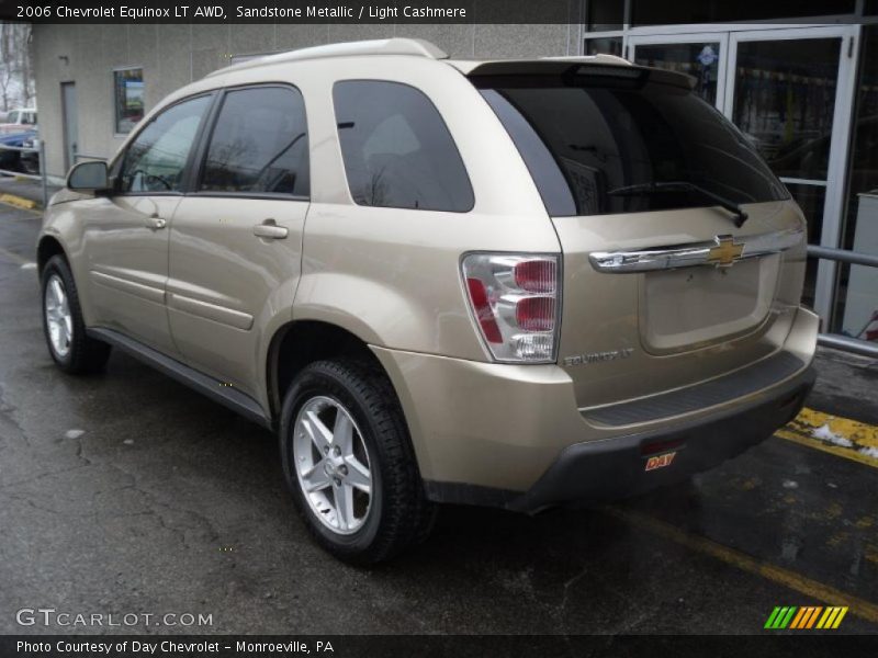 Sandstone Metallic / Light Cashmere 2006 Chevrolet Equinox LT AWD
