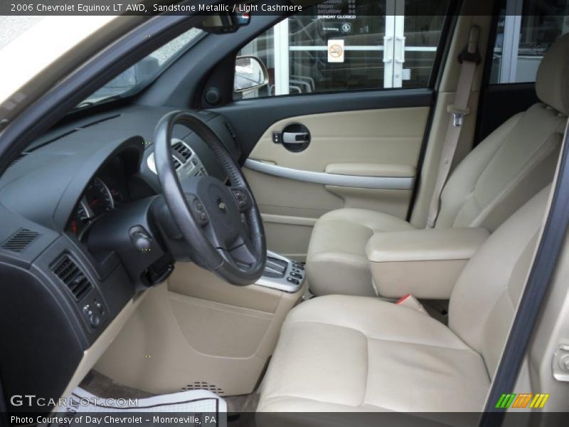 Sandstone Metallic / Light Cashmere 2006 Chevrolet Equinox LT AWD