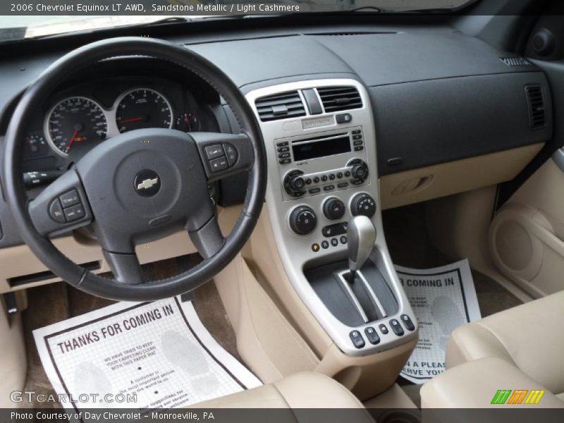 Sandstone Metallic / Light Cashmere 2006 Chevrolet Equinox LT AWD