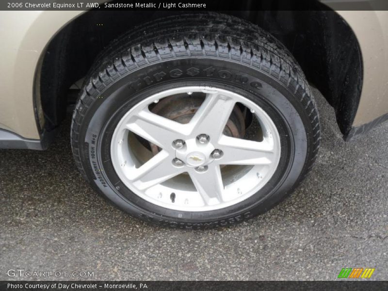 Sandstone Metallic / Light Cashmere 2006 Chevrolet Equinox LT AWD
