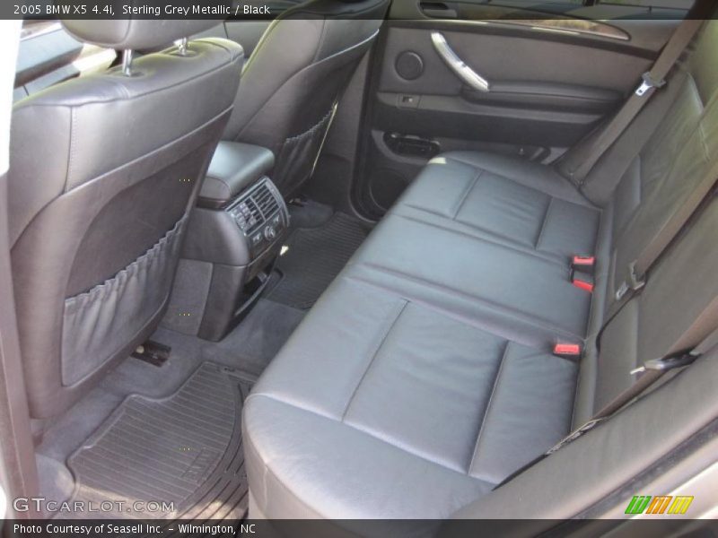 Sterling Grey Metallic / Black 2005 BMW X5 4.4i