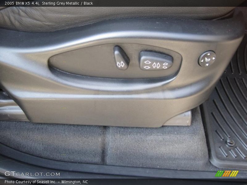 Sterling Grey Metallic / Black 2005 BMW X5 4.4i