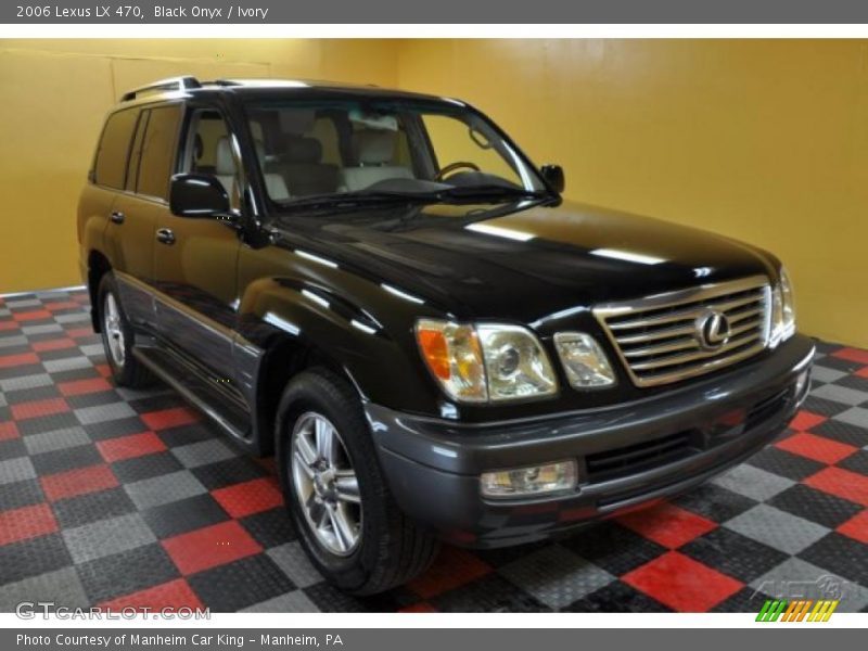 Black Onyx / Ivory 2006 Lexus LX 470