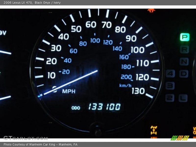 Black Onyx / Ivory 2006 Lexus LX 470