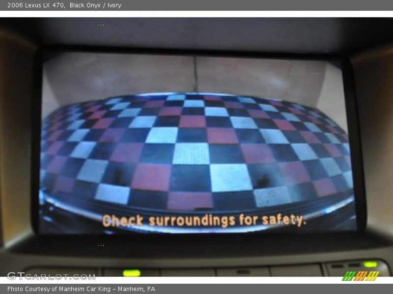 Black Onyx / Ivory 2006 Lexus LX 470