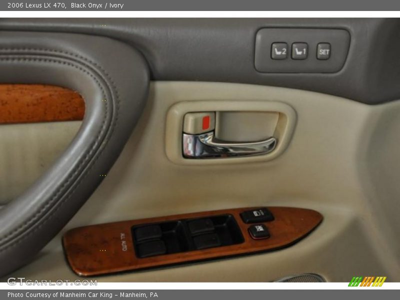 Black Onyx / Ivory 2006 Lexus LX 470