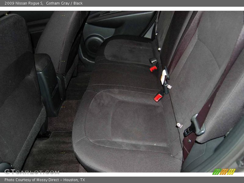 Gotham Gray / Black 2009 Nissan Rogue S