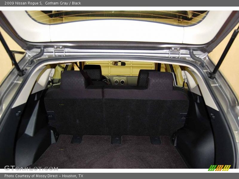Gotham Gray / Black 2009 Nissan Rogue S