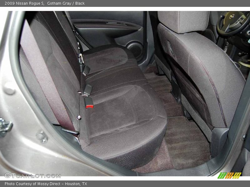 Gotham Gray / Black 2009 Nissan Rogue S