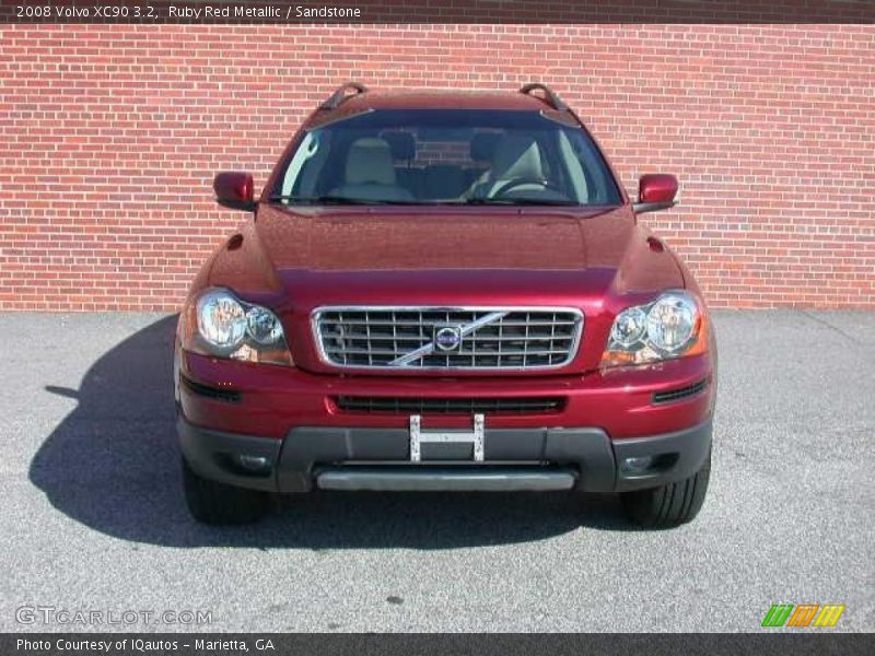 Ruby Red Metallic / Sandstone 2008 Volvo XC90 3.2