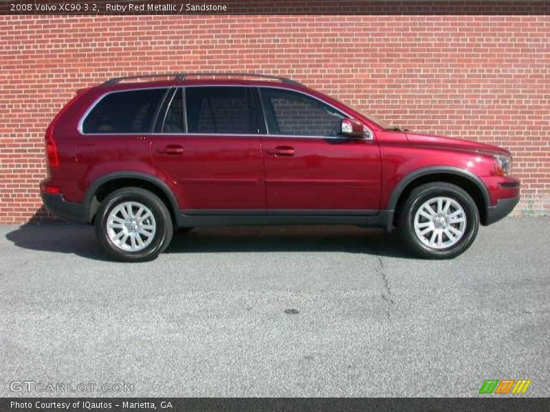 Ruby Red Metallic / Sandstone 2008 Volvo XC90 3.2