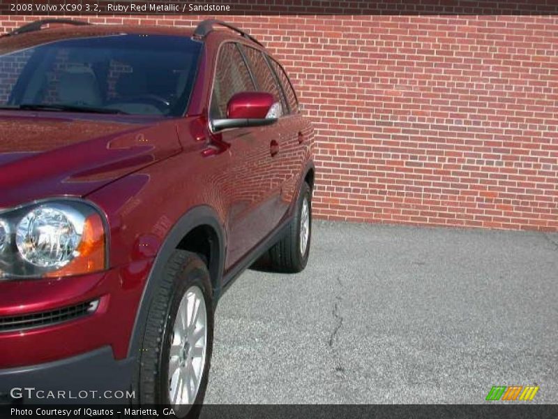 Ruby Red Metallic / Sandstone 2008 Volvo XC90 3.2