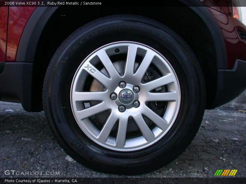 Ruby Red Metallic / Sandstone 2008 Volvo XC90 3.2