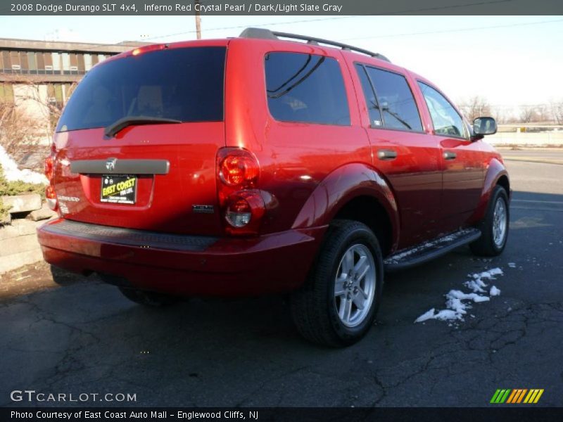 Inferno Red Crystal Pearl / Dark/Light Slate Gray 2008 Dodge Durango SLT 4x4