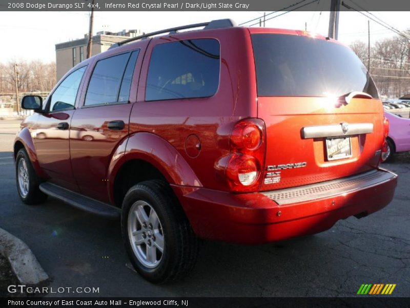 Inferno Red Crystal Pearl / Dark/Light Slate Gray 2008 Dodge Durango SLT 4x4