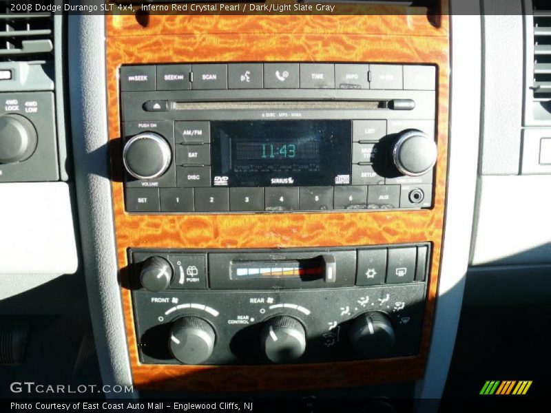 Controls of 2008 Durango SLT 4x4