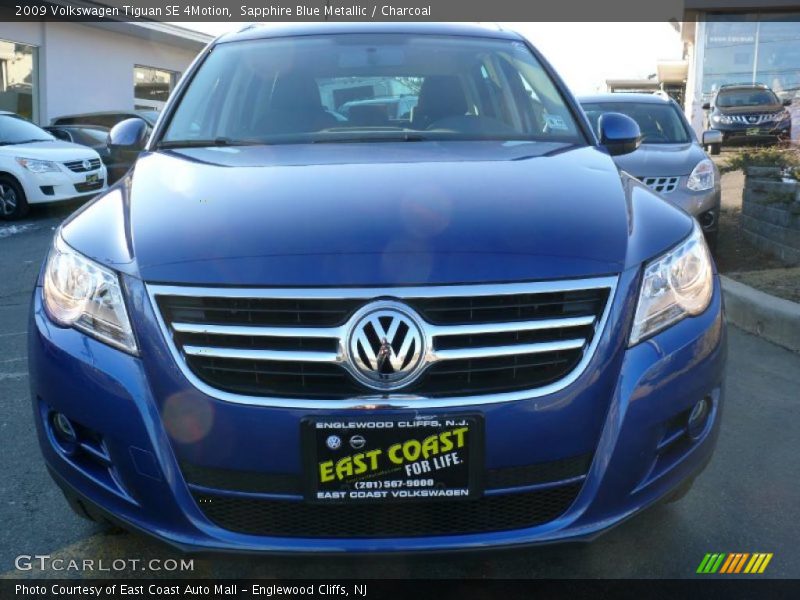 Sapphire Blue Metallic / Charcoal 2009 Volkswagen Tiguan SE 4Motion