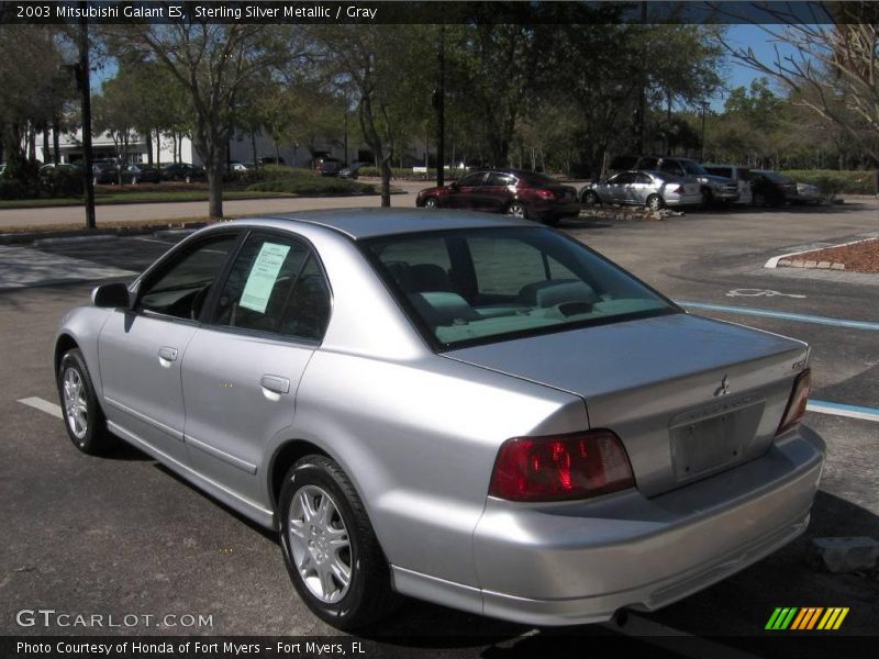 Sterling Silver Metallic / Gray 2003 Mitsubishi Galant ES