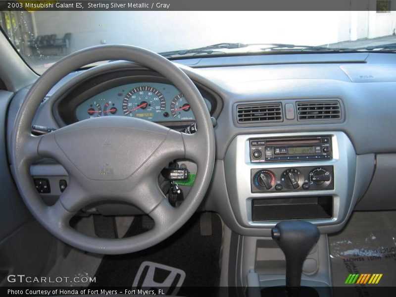 Sterling Silver Metallic / Gray 2003 Mitsubishi Galant ES