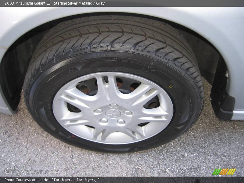 Sterling Silver Metallic / Gray 2003 Mitsubishi Galant ES