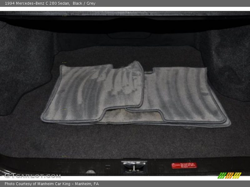 Black / Grey 1994 Mercedes-Benz C 280 Sedan