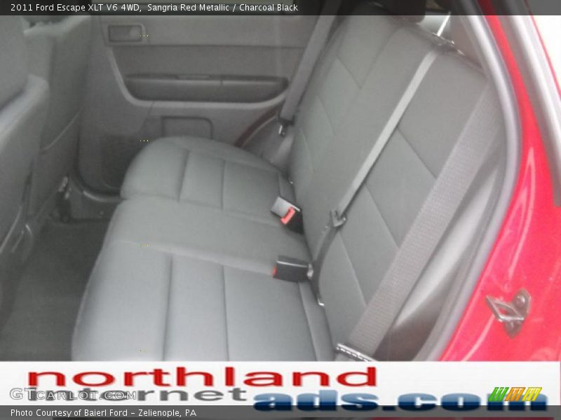 Sangria Red Metallic / Charcoal Black 2011 Ford Escape XLT V6 4WD