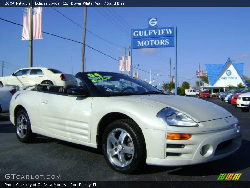 Dover White Pearl / Sand Blast 2004 Mitsubishi Eclipse Spyder GS