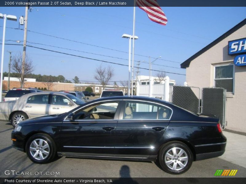 Deep Black / Latte Macchiato 2006 Volkswagen Passat 2.0T Sedan
