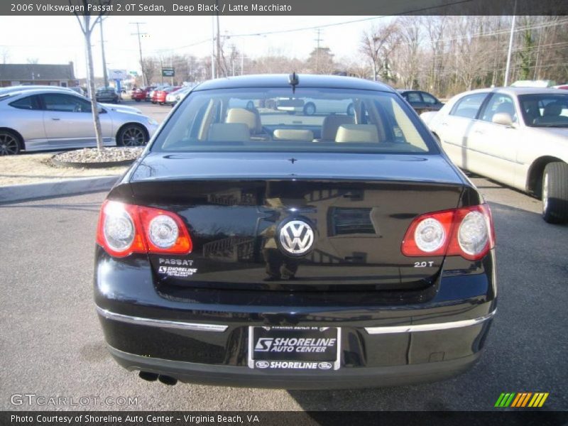 Deep Black / Latte Macchiato 2006 Volkswagen Passat 2.0T Sedan