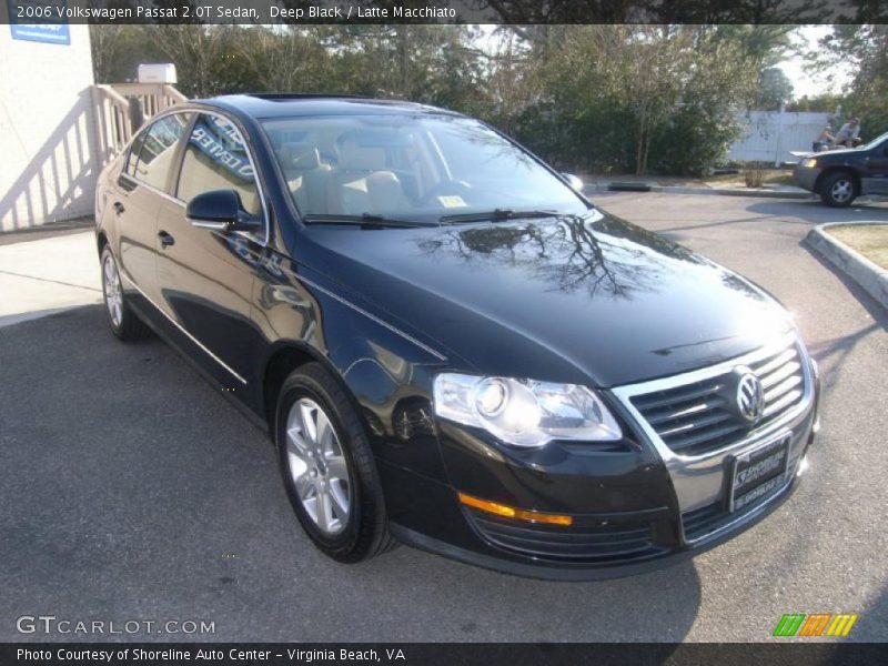 Deep Black / Latte Macchiato 2006 Volkswagen Passat 2.0T Sedan
