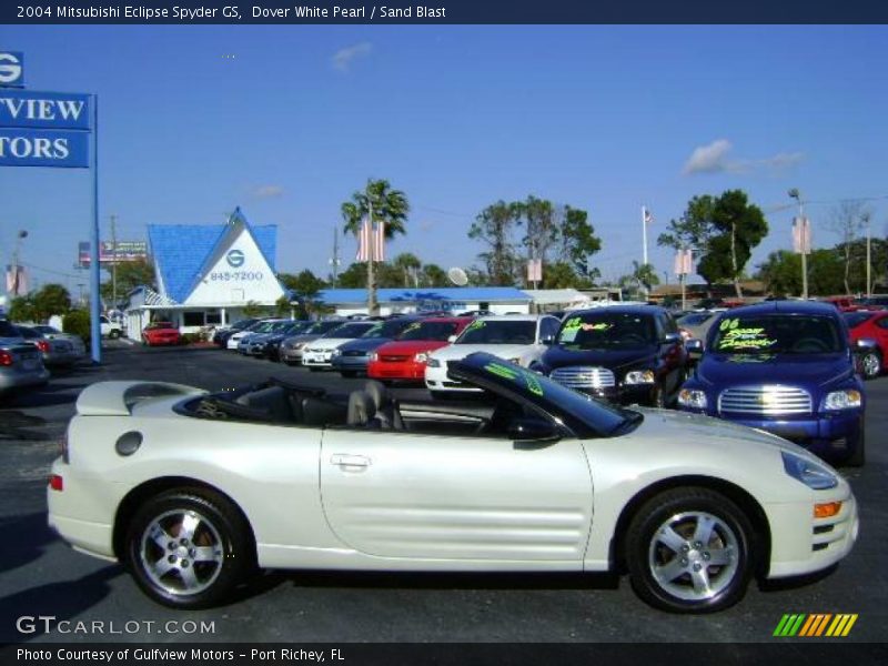 Dover White Pearl / Sand Blast 2004 Mitsubishi Eclipse Spyder GS
