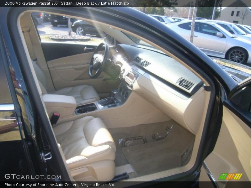 Deep Black / Latte Macchiato 2006 Volkswagen Passat 2.0T Sedan