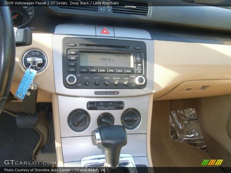 Deep Black / Latte Macchiato 2006 Volkswagen Passat 2.0T Sedan