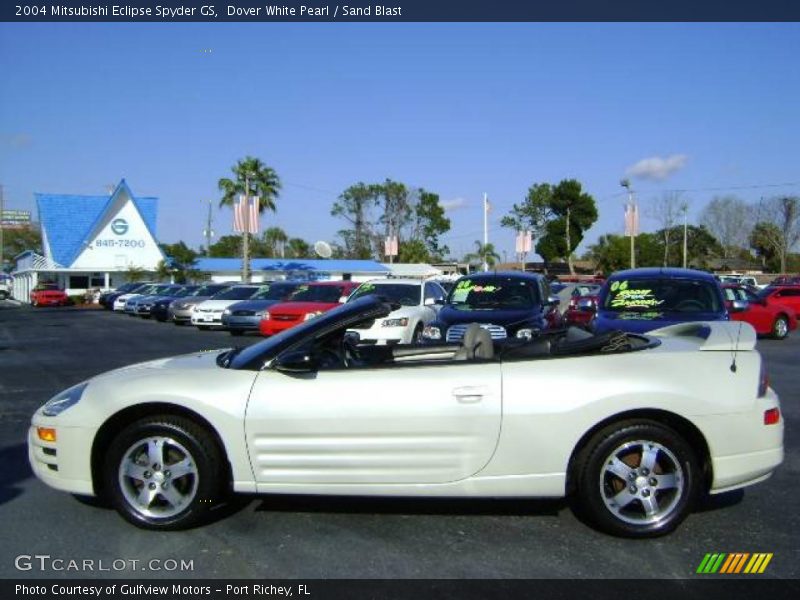 Dover White Pearl / Sand Blast 2004 Mitsubishi Eclipse Spyder GS