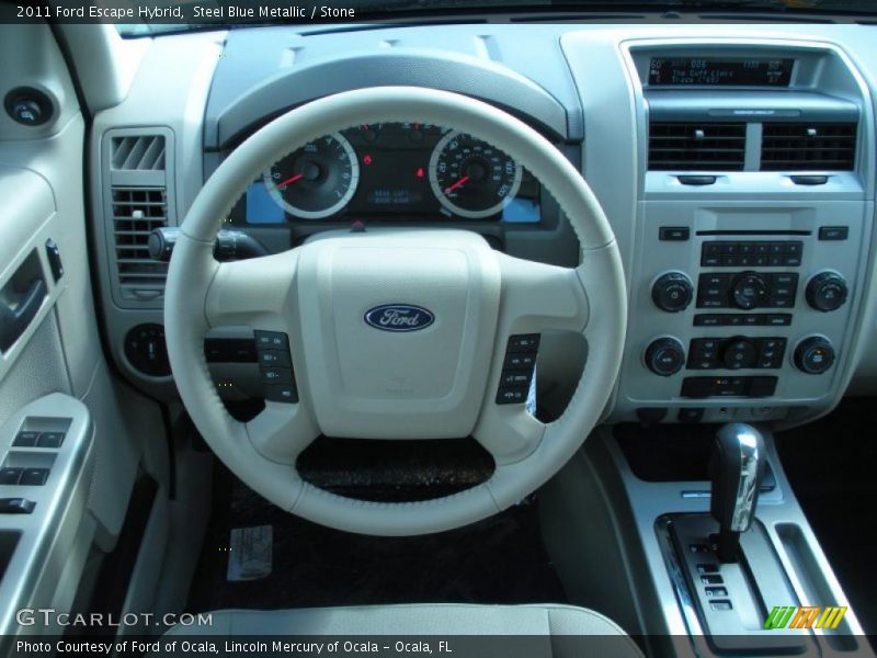 Dashboard of 2011 Escape Hybrid