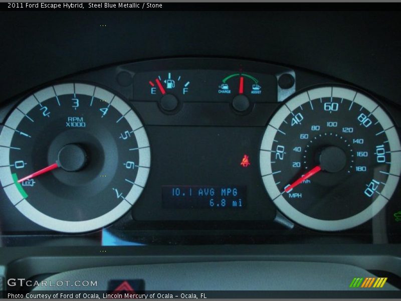  2011 Escape Hybrid Hybrid Gauges