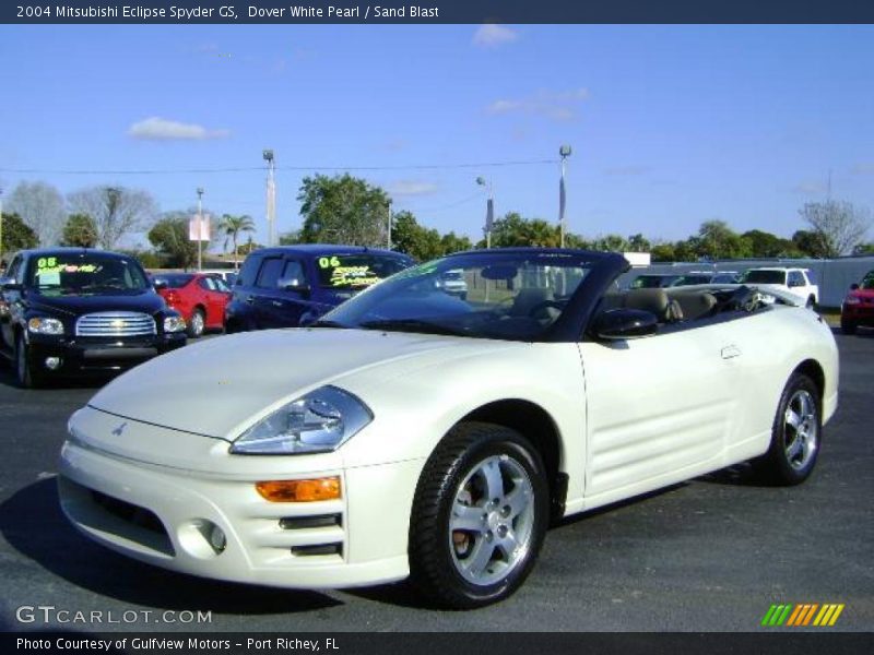 Dover White Pearl / Sand Blast 2004 Mitsubishi Eclipse Spyder GS