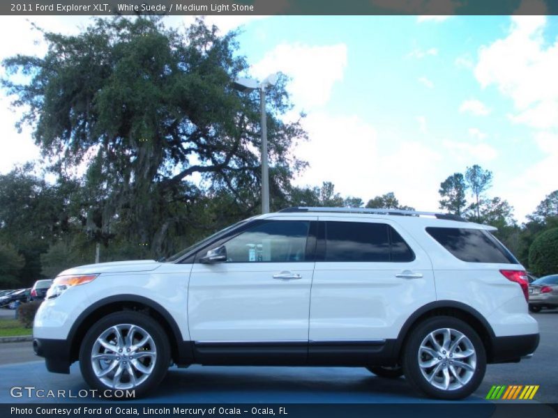  2011 Explorer XLT White Suede