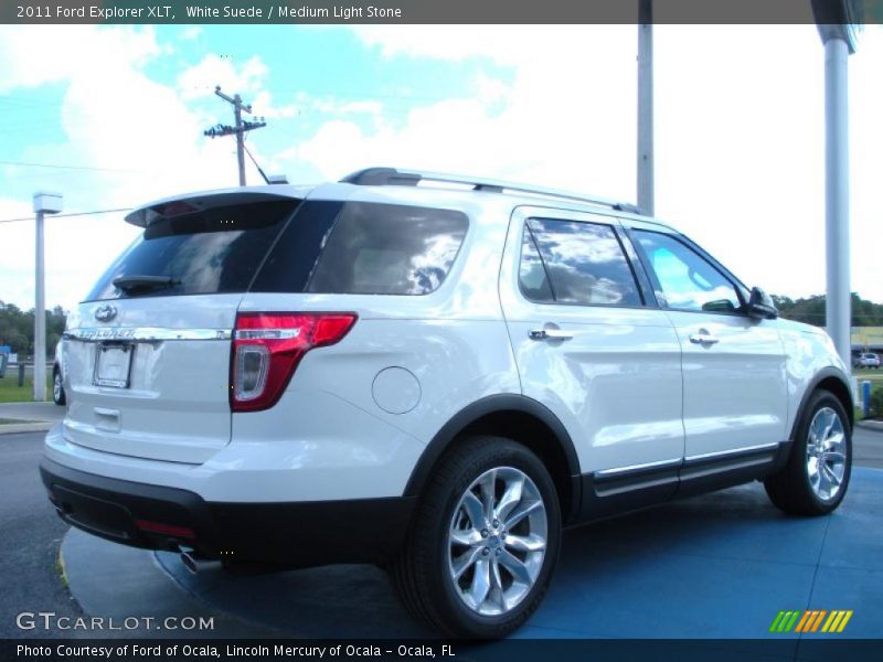  2011 Explorer XLT White Suede