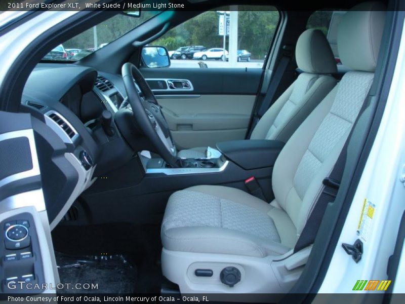  2011 Explorer XLT Medium Light Stone Interior