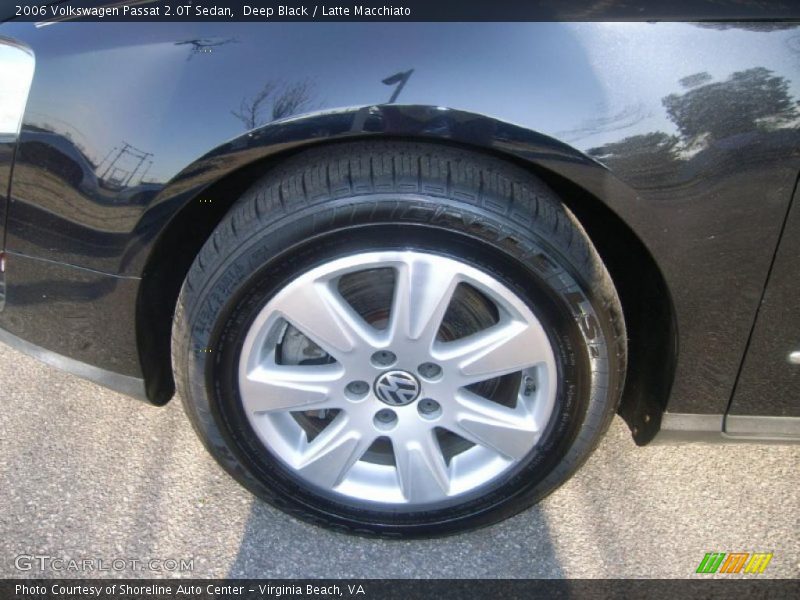 Deep Black / Latte Macchiato 2006 Volkswagen Passat 2.0T Sedan